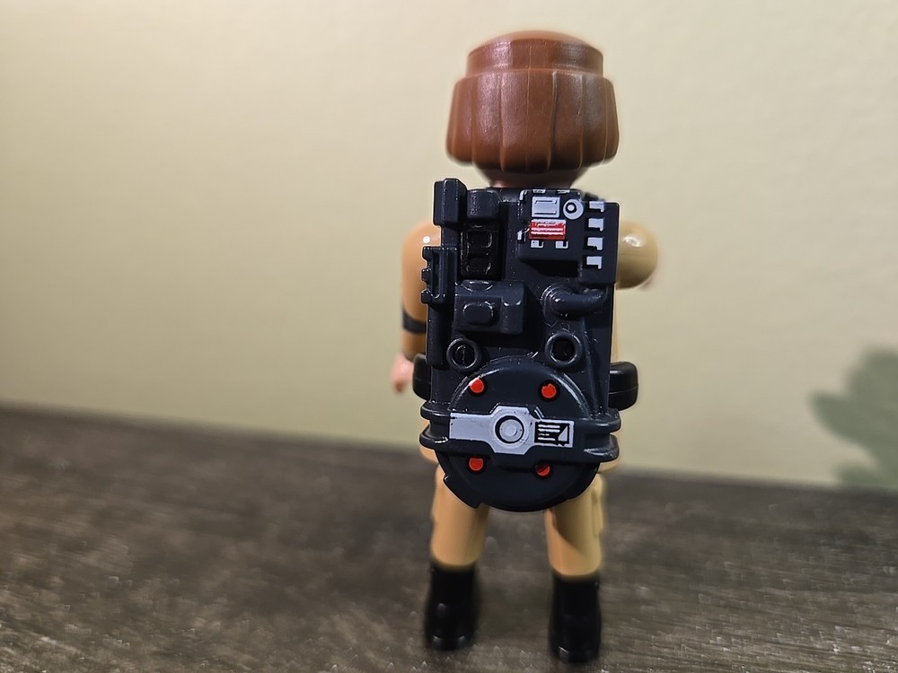 Playmobil GhostBusters Ray Stantz Replacement Loose Figure. With Backpack