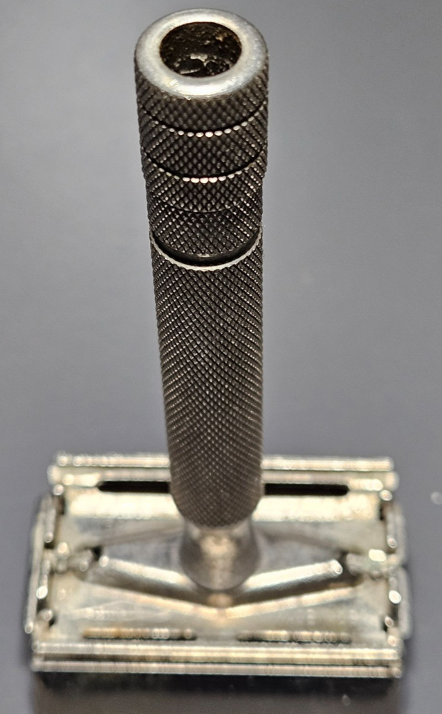 Vintage Gillette Safety Razor Code X-4 Super Speed circa 1952 TTO