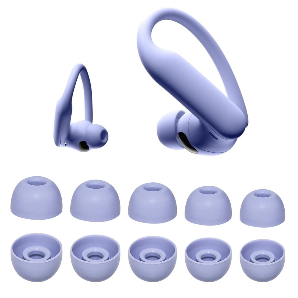 Adhiper Pb Pro 2 Replacement Ear Tips Compatible with Beats Hyper Purple