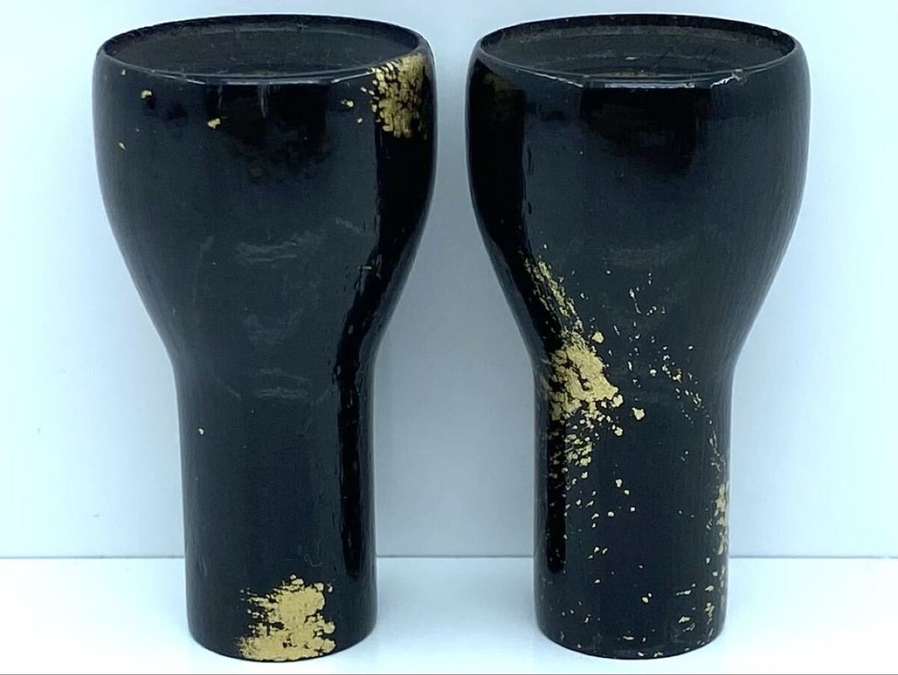 MC Squared Wood Handle Knob MCSQUARED Itsuki Black ②