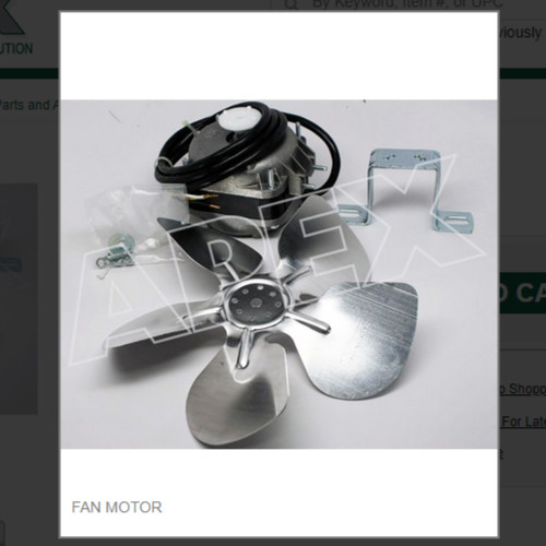 FAN MOTOR # 1011337-52