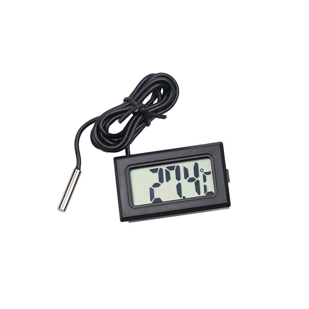 Mini LCD Car Digital Thermometer Hygrometer Temperature Sensor Meter Gauge