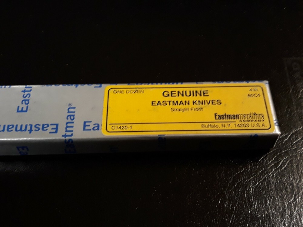 Eastman 4" Cutting Knife Model 80C4 Straight Front