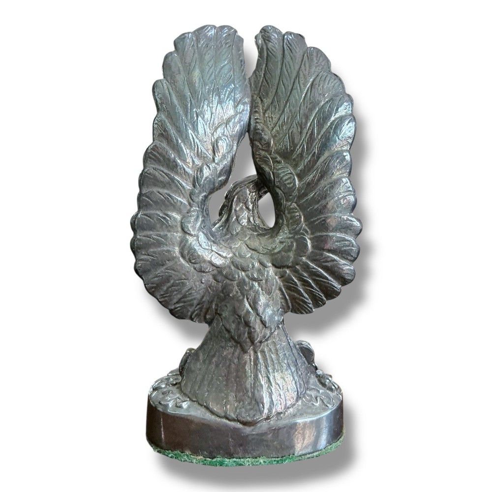 VINTAGE GORHAM SILVERPLATE YC 77 EAGLE FIGURINES PAPERWEIGHTS 3.75”