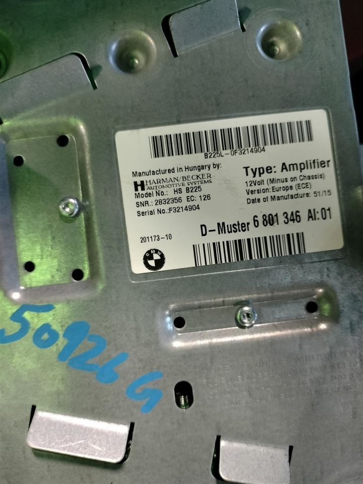 CONTROL PANEL OEM 2016 MINI MINICOOPE 1YR WRNTY