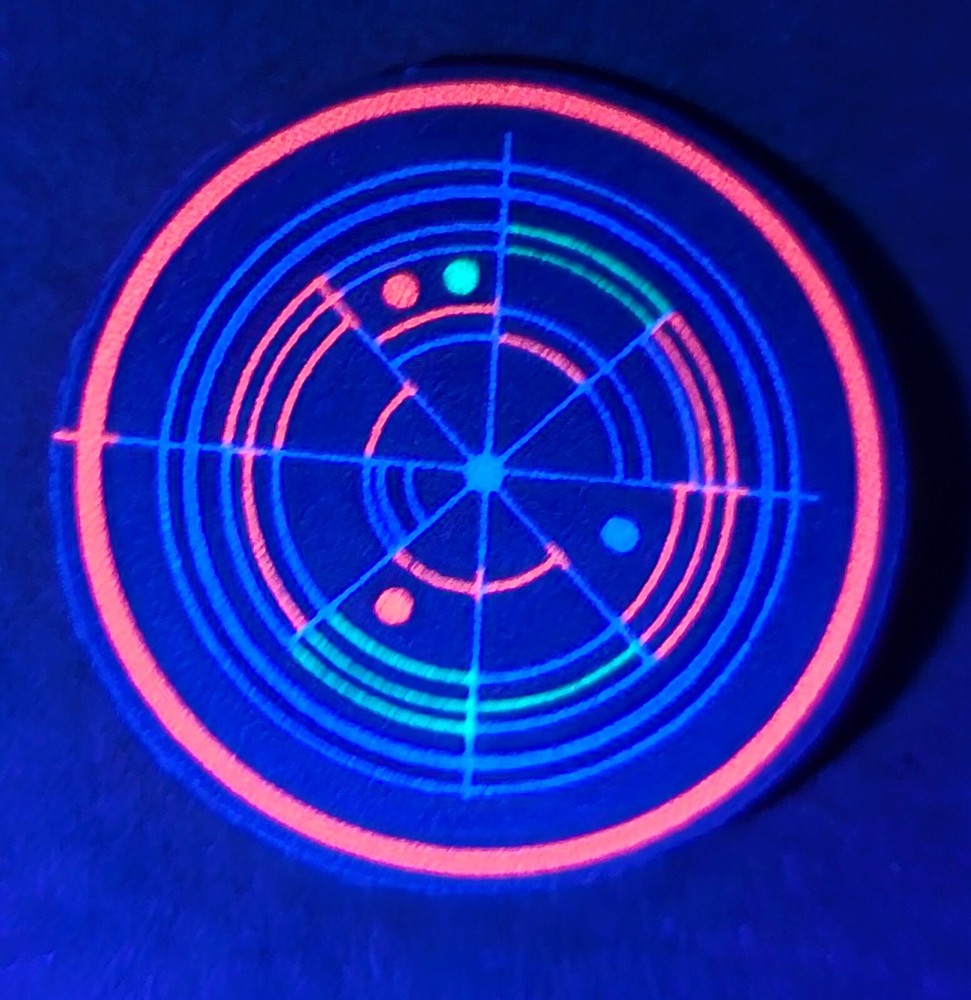 TRON SPINNER DECAL SCREEN PRINTED GLOWS EXCLUSIVE! NOTHING ELSE LIKE IT