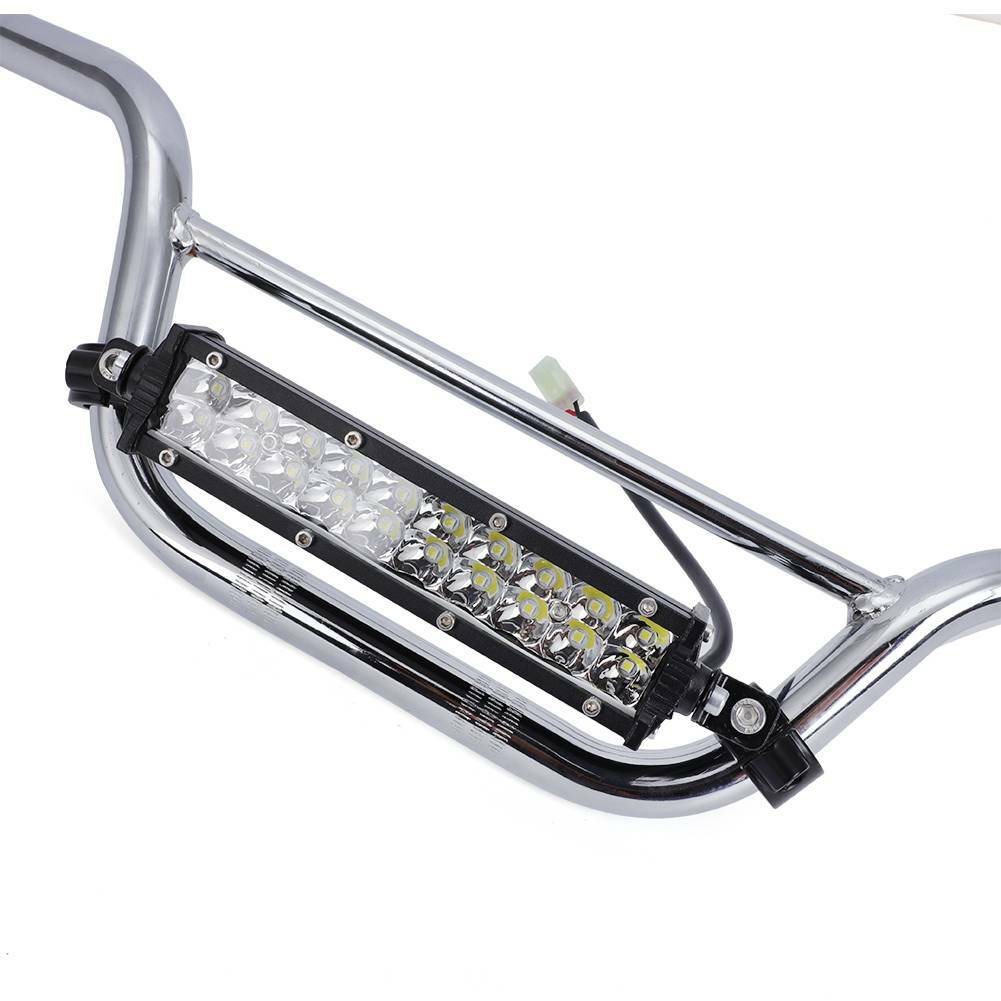 For KLX110 KLX110L CRF110 Pitbike Plug-N-Play LED Headlight Light Bar Switch Kit