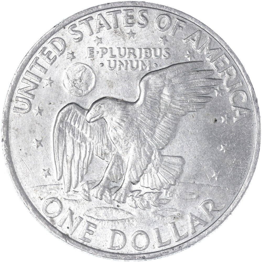 1971 (P) Eisenhower Dollar AU Ike