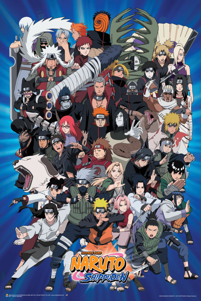 Naruto - Characters Poster 24in x 36in