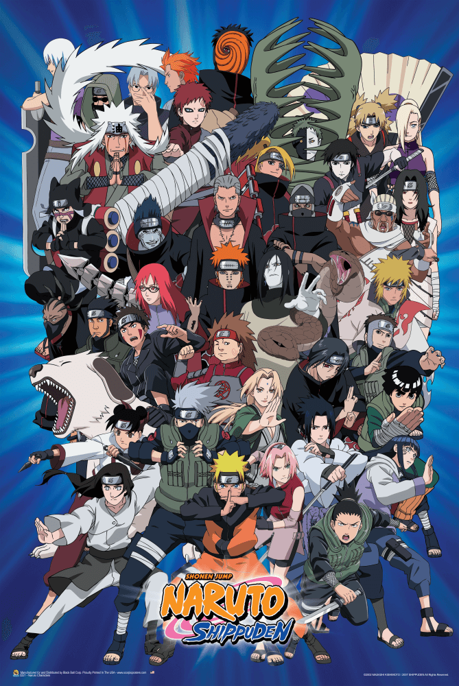 Naruto - Characters Poster 24in x 36in