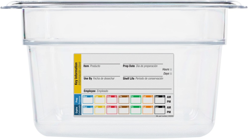 PermaLabel Count, 4" Deep, Clear