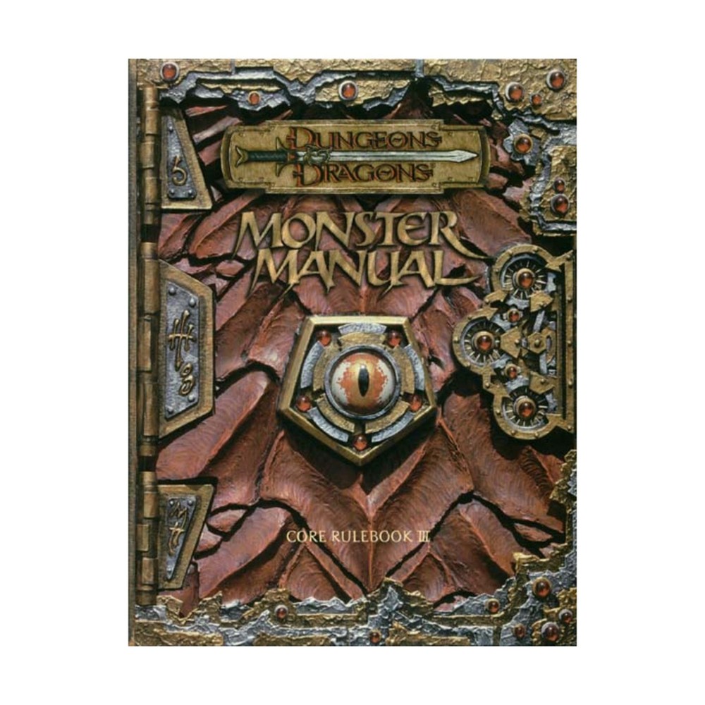 WotC D&D 3rd Ed Monster Manual 3.0 EX/NM