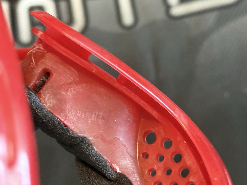 JT Spectra ProFlex Goggle Frame - RED DATE 07/2004