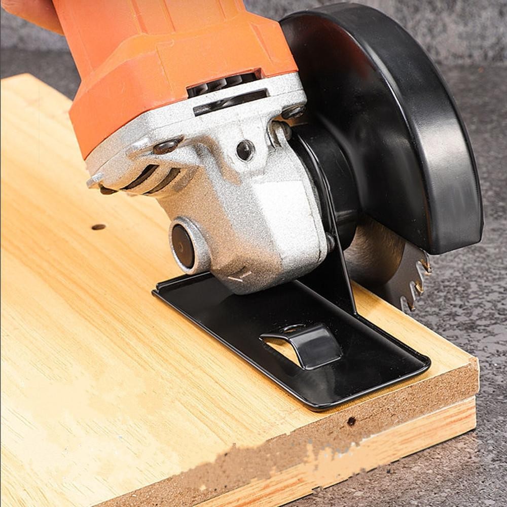 Adjustable Hand Angle Grinder Base Bracket Thickened Steel Holder DIY Woodworkin