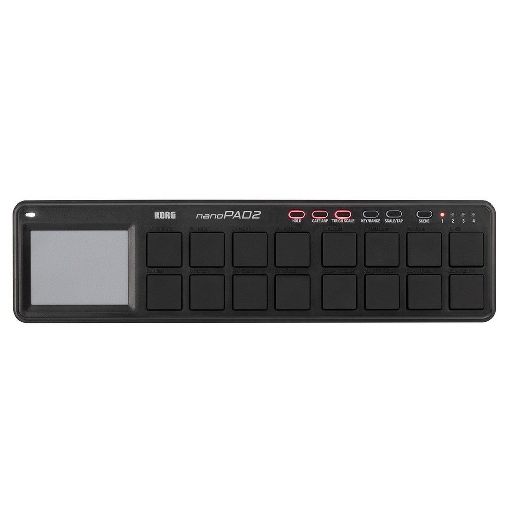 Korg nanoPAD2 Slim-Line USB MIDI Pads - Black