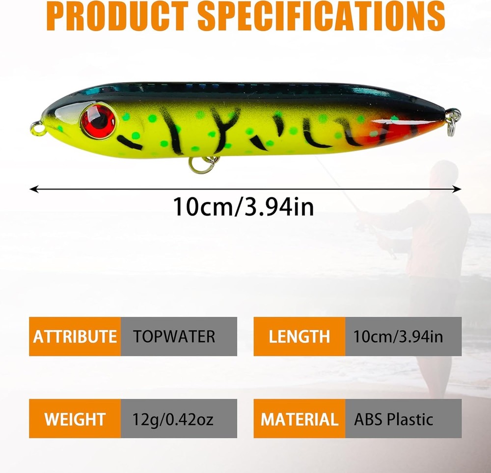 Catfish Rattling Line Float Lure Rig One Size, Mixed Color