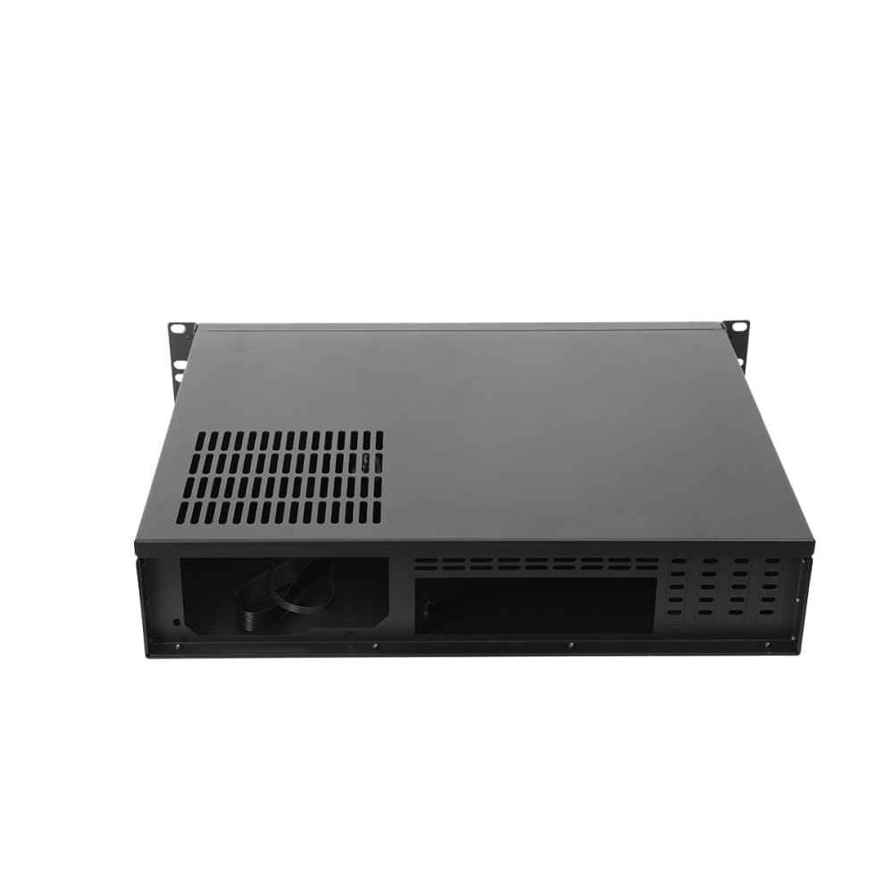 Server Case 2U Server Chassis with 3X3.5 HDDRack Mount PC Case for Network