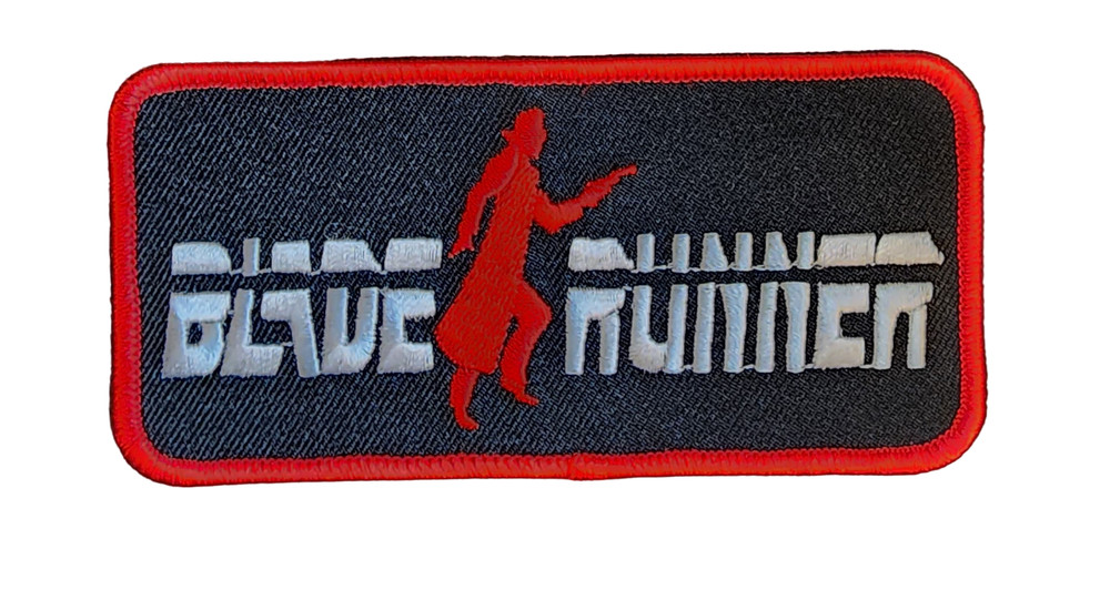Iron On Embroidered Patch Featuring Blade Runner Pop Culture Classics