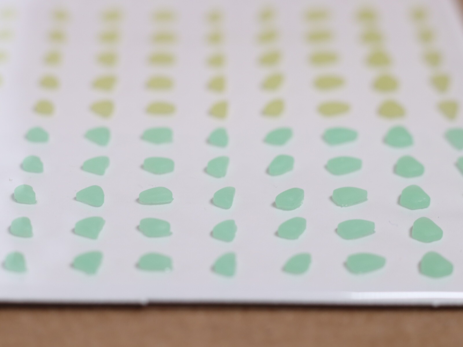 Stampin Up Faux Sea Glass Shapes Embellishments 158139 - 150 pcs