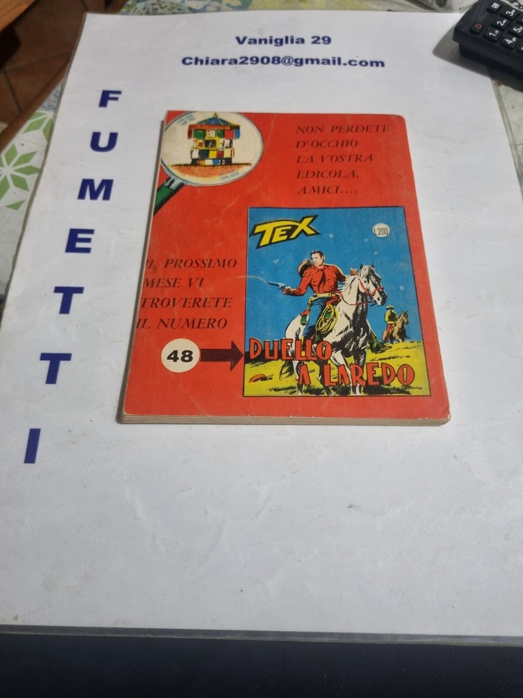 ORIGINAL TEX No. 47 WITH CONTINUOUS