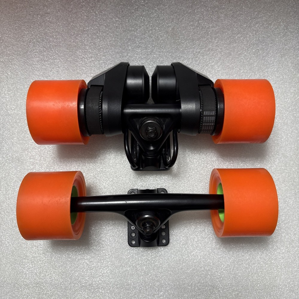 Boosted Board Rear Drive and Front Truck with Wheels