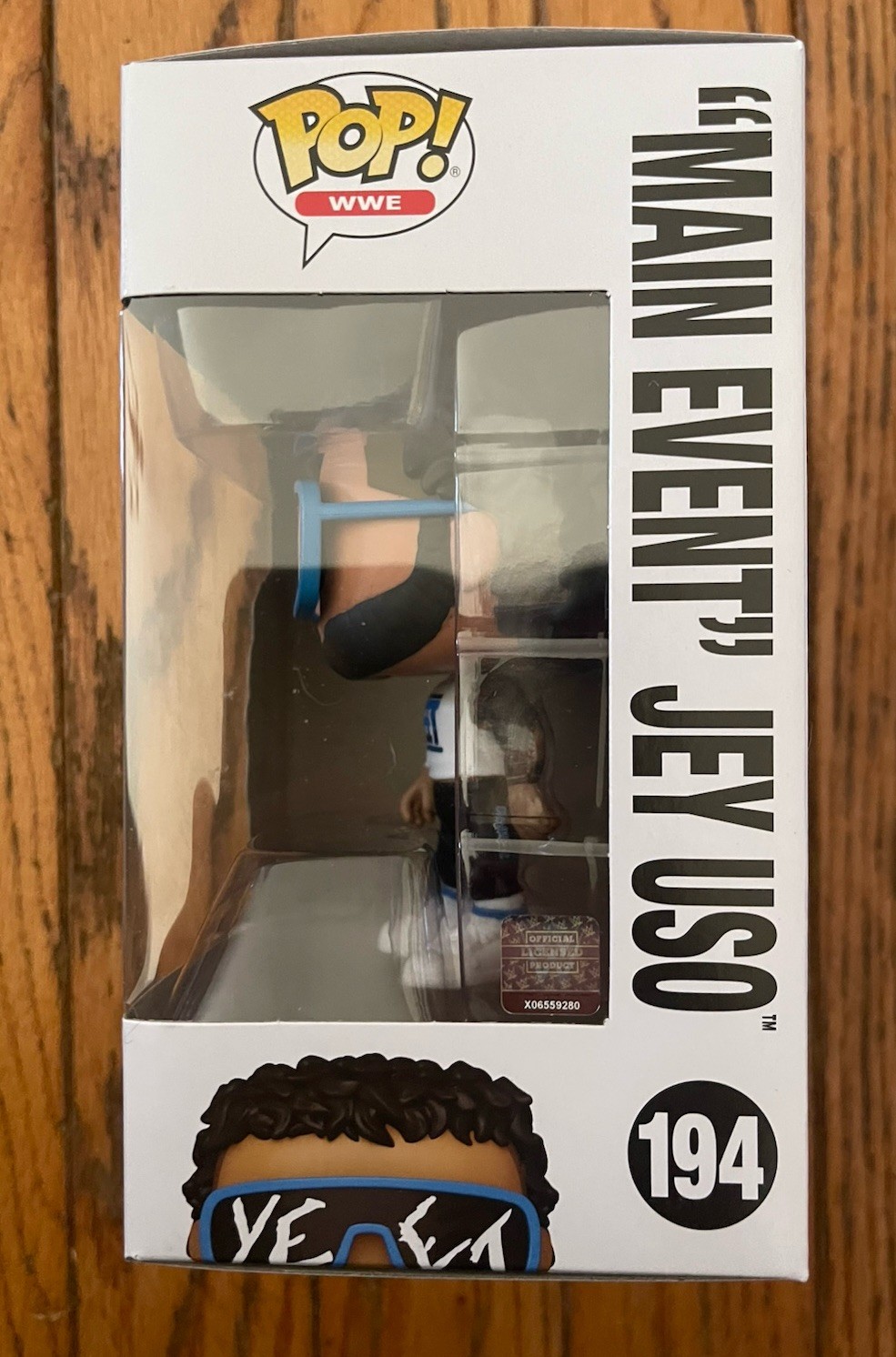 Funko POP! WWE Jey Uso Main Event Figure 194 ~ IN HAND