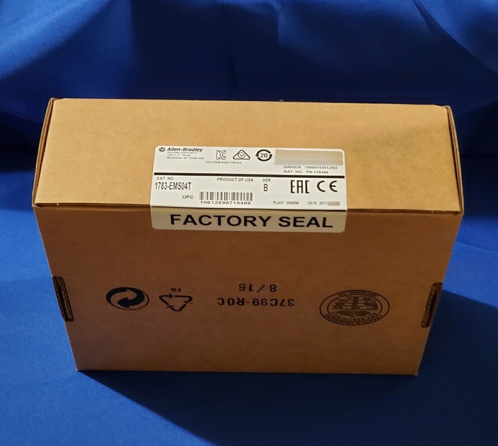 New Sealed AB 1783-EMS04T Series B. Ethernet Network Switch
