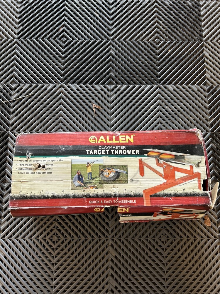 Allen Claymaster Adjustable Clay Thrower Target New Open Box