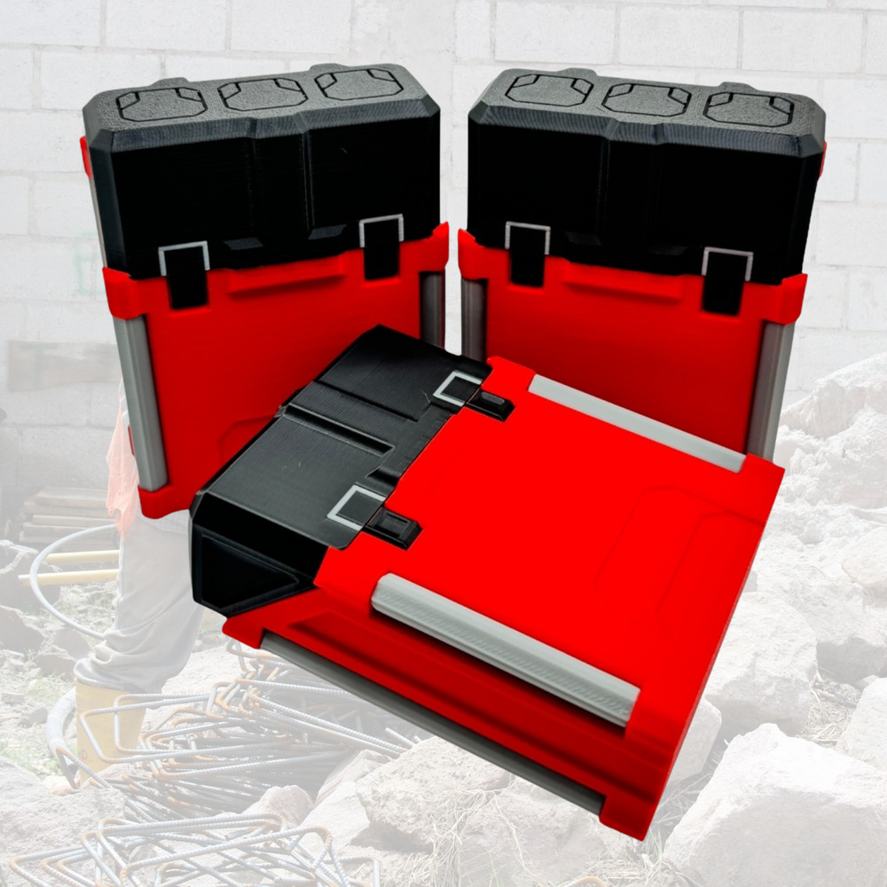 Milwaukee Packout Inspired Cigarette Case | The Original | 3D Printed Case