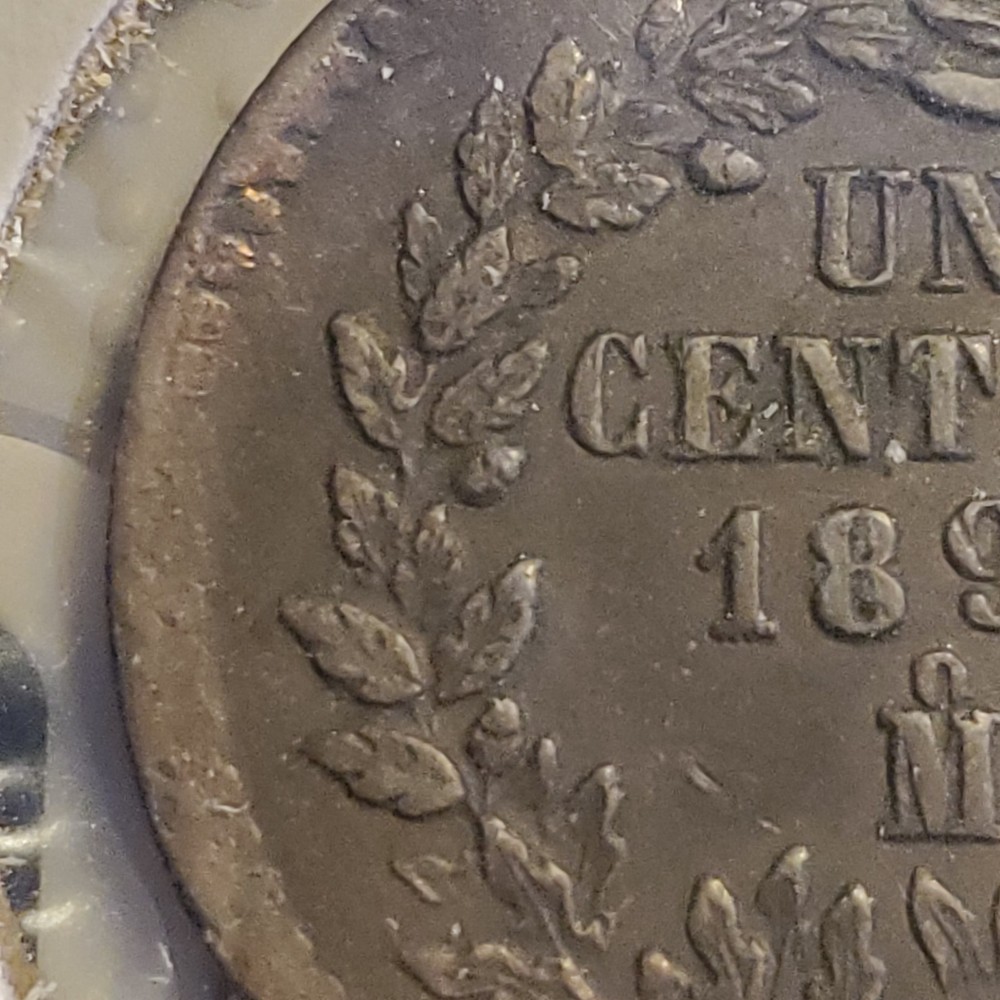 1896 MEXICO 1 CENTAVO