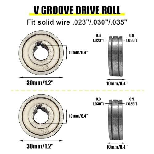Wire Feed Drive Roller V-Type Wire Feed Drive Roller