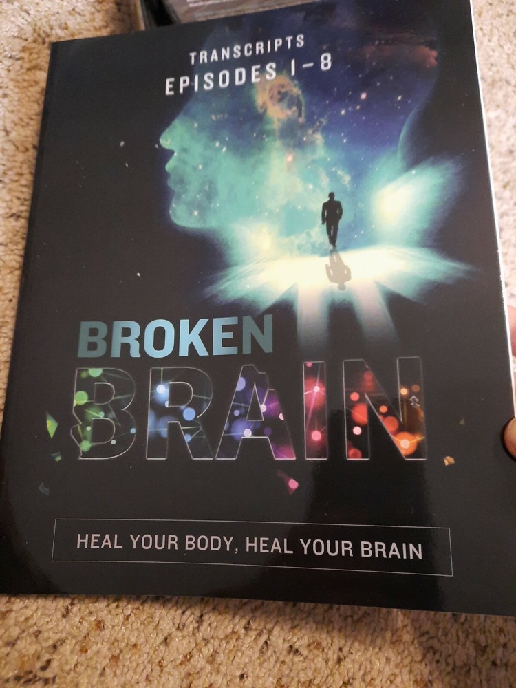 Broken Brain DVD, Workbooks, Interviews N Transcripts Mark Hyman NEW