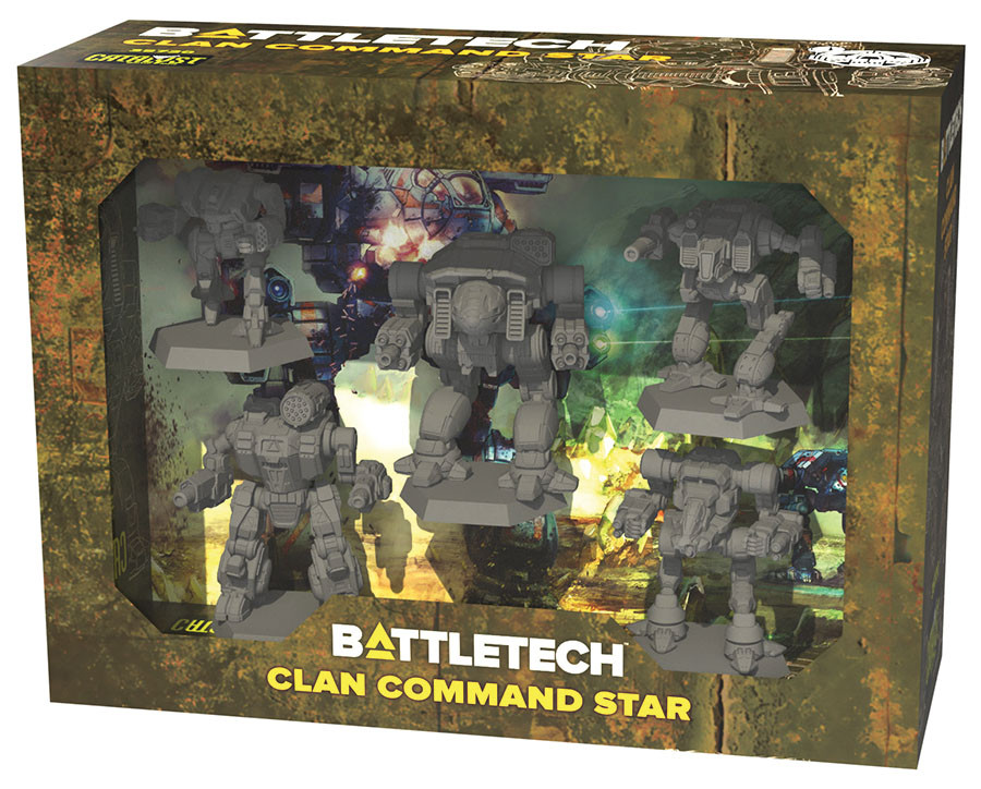 Battletech Clan Command Star  NEW NIP  CAT 35720