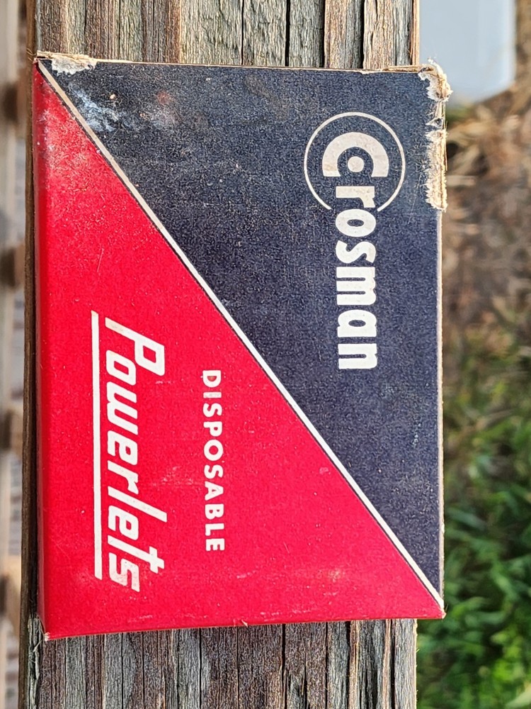 Vintage Crossman Powerlets 6 Per Box Unopened Co2 Cartridges