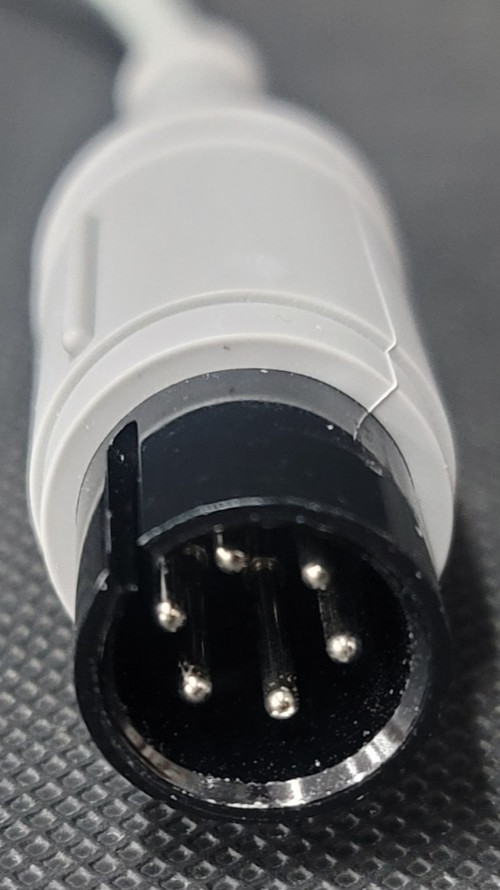 Welch Allyn ECG Cable 3 Leads Snap AHA Compatible