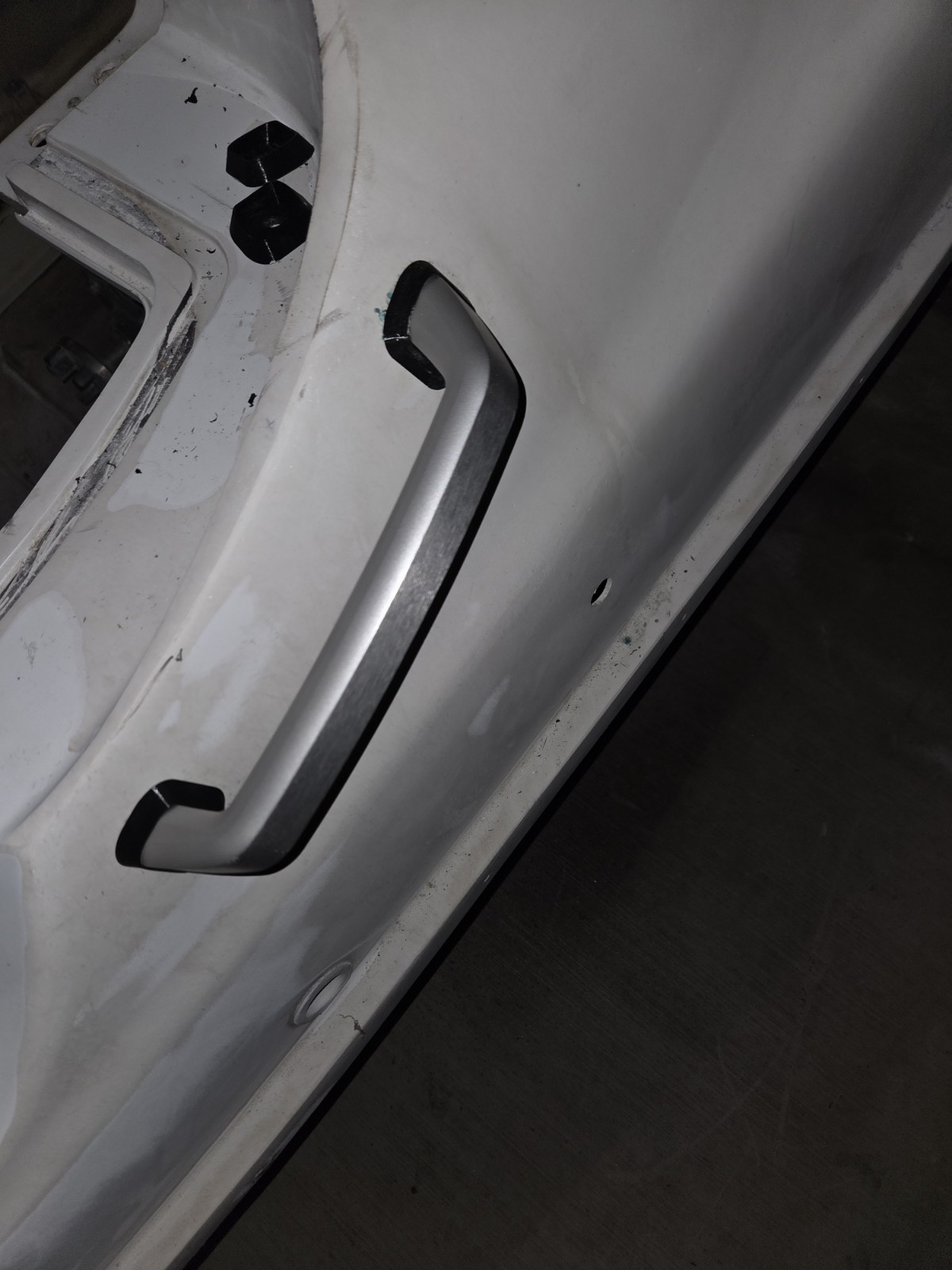 Kawasaki SC aluminum side grab handles