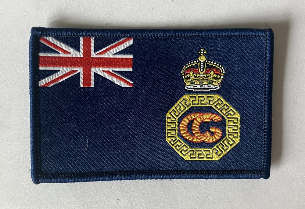 British Coast Guard patch, new King Charles III version with King's Crown