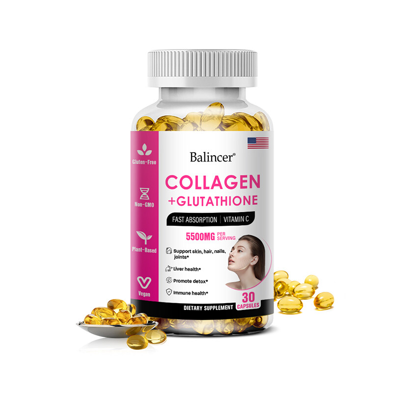 Glutathione, Fast Absorbable Vitamin C - Support for Healthy Elderly