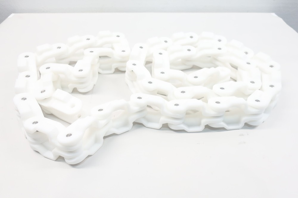 System Plast LFW1400TAB Side-flexing Thermosplastic Crate Conveyor Chain 10ft