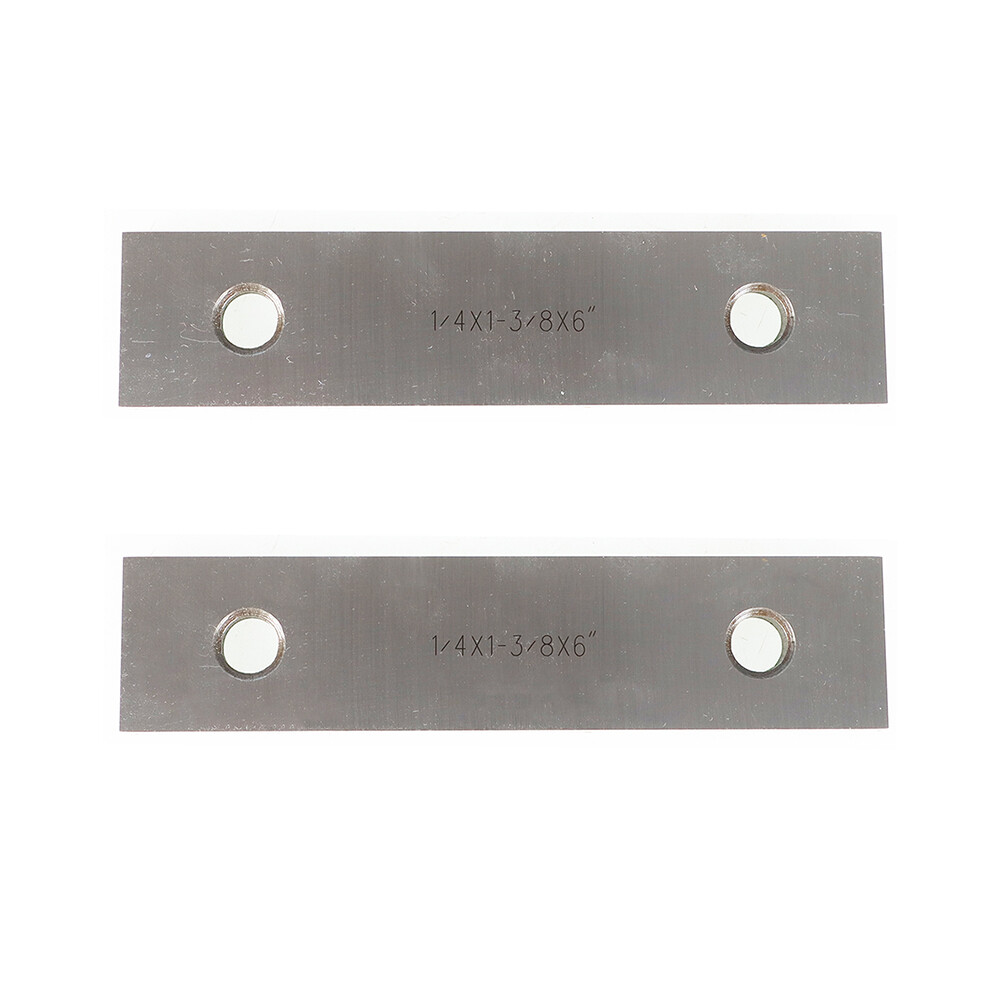 Steel Parallel Set 9 Pair 1/4 inch Thick 6 inch Long 0.0002 inch Precision