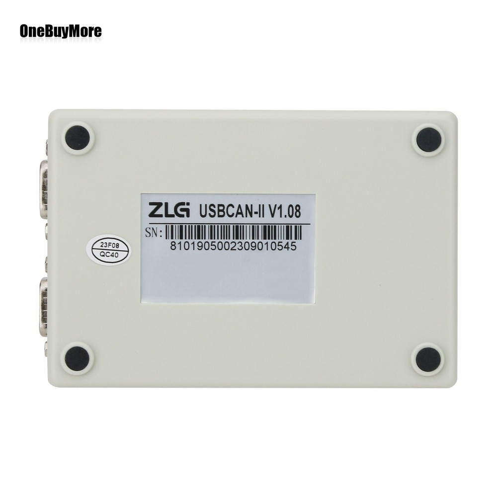 ZLG USBCAN-II USB to CAN Adapter CAN Bus Analyzer Debugger w/ 2CH CAN Interface
