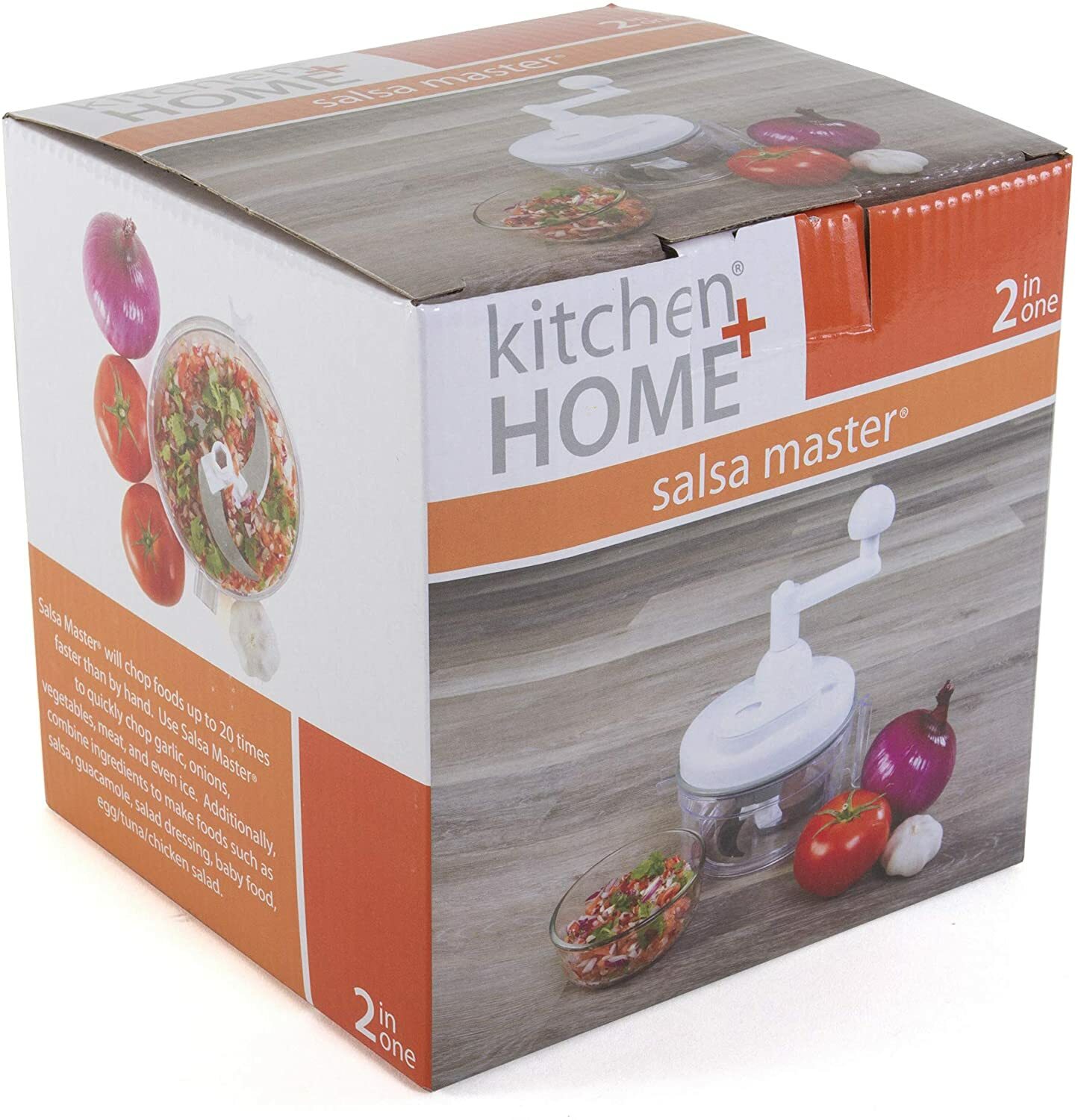 Salsa Master Salsa Maker - As Seen On TV Food Chopper & Manual Food Processor