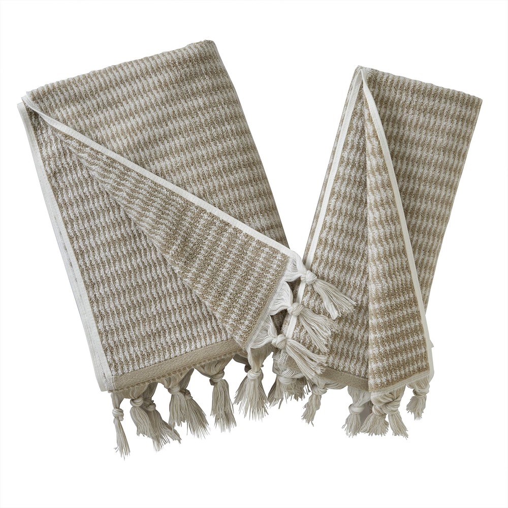 Longborough Hand Towel 2-Pack Tan