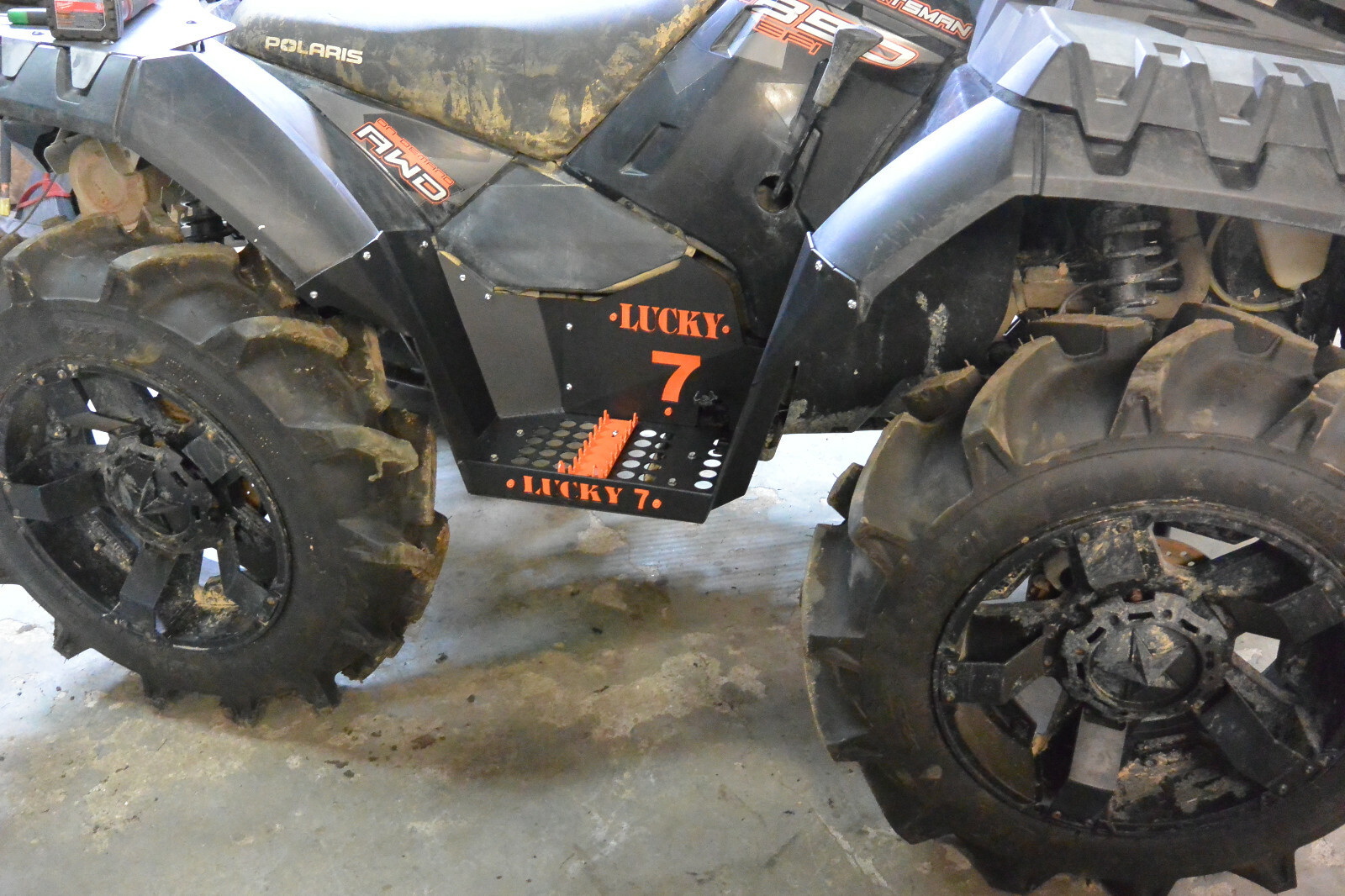 2016-2023 Polaris Sportsman Highlifter 850 & 1000 Metal Floorboards Footwells