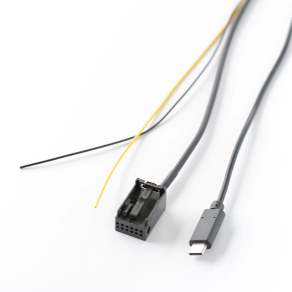 AUX Audio+Charging Cable for Cayenne CDR30 CDR31 TYPEC Quick Installation