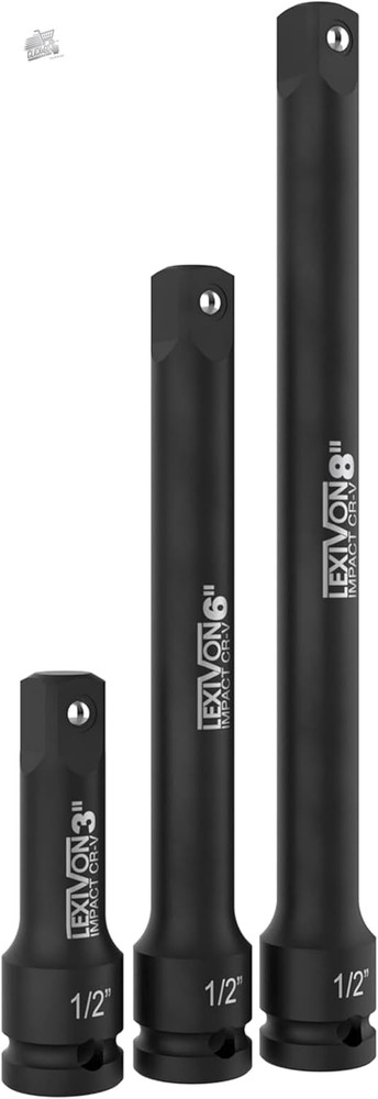 Screwdriver Insert Extension, 1/2" Extension with Handle, Extension to