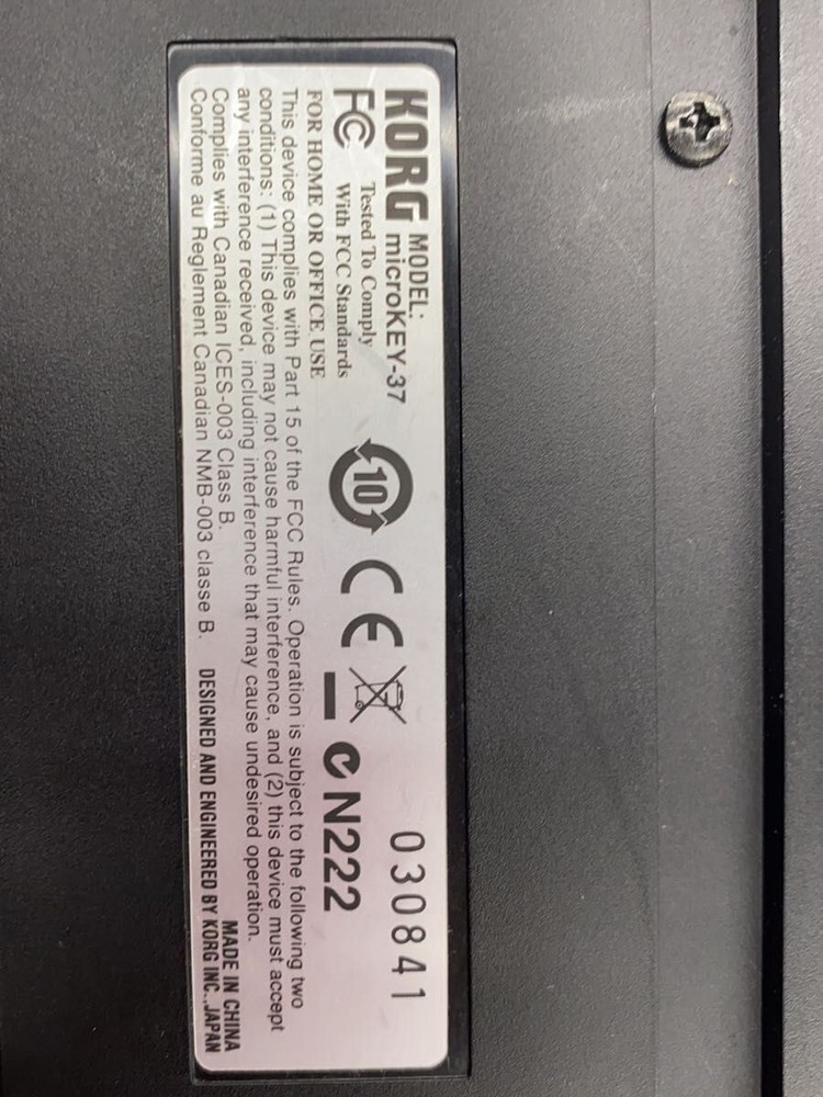 KORG Electronic Piano microkey2-37air Used