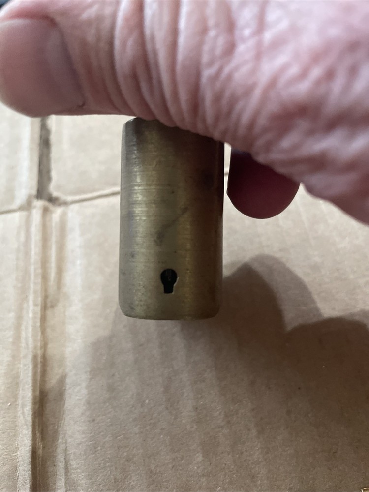 MasterLock 175LH Resettable Combination Brass Padlock Without Code Needs Picked!