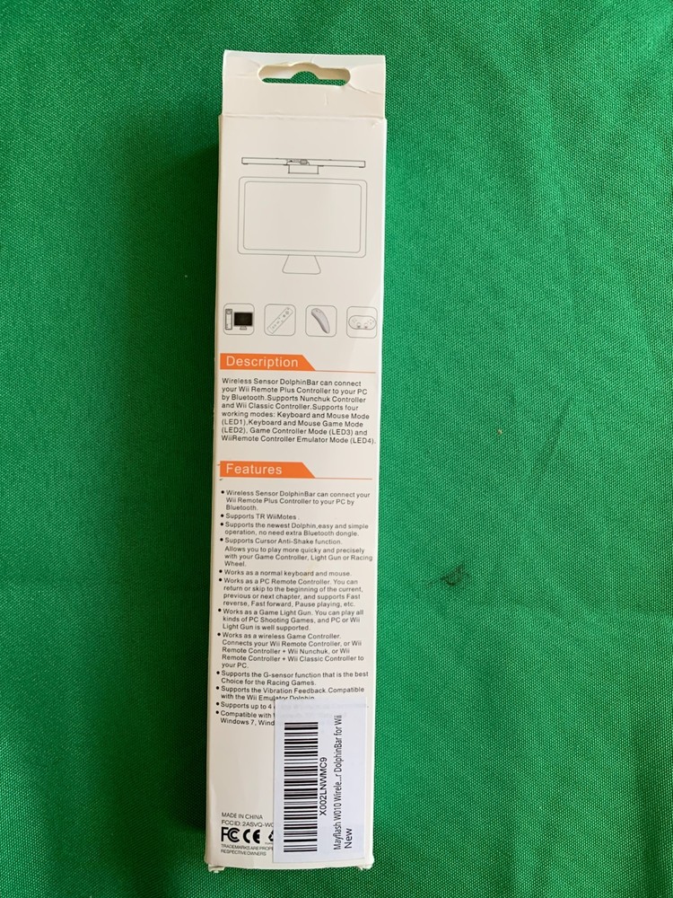 MAYFLASH W010 Wireless Sensor DolphinBar - Black