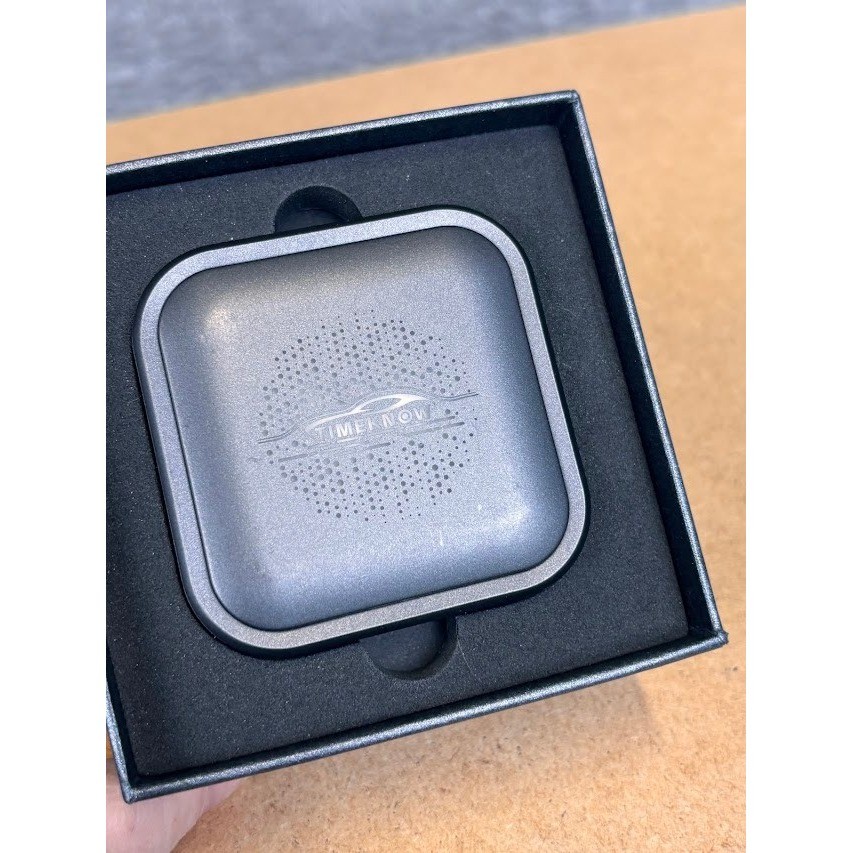 Timeknow Android Box Max R607 Wireless CarPlay Android Auto Adapter Iron Gray